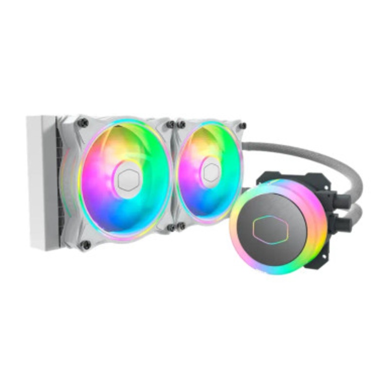 Cooler Master MasterLiquid ML240 Illusion Gen.2 ARGB Liquid Cooler White Edition | MLX-D24M-A18PW-R1