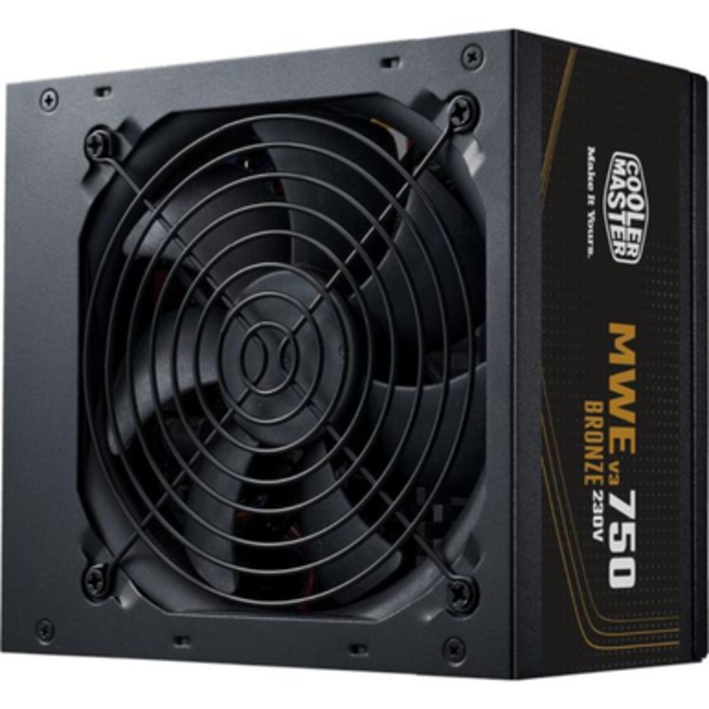 Cooler Master MWE 750W V3 Bronze Efficiency ATX 3.1 PSU | 7501-ACABW-3BEU