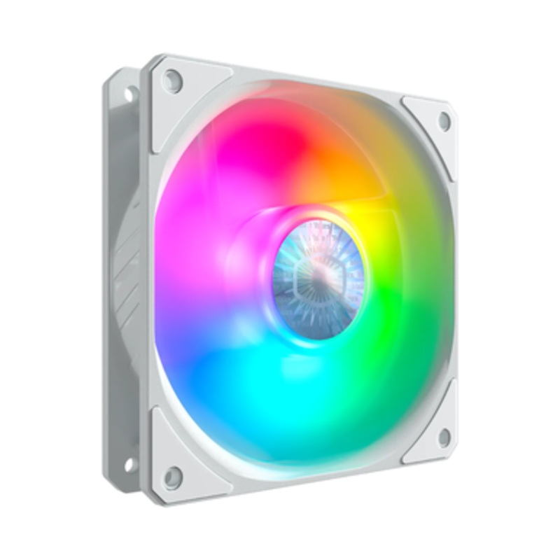 Cooler Master Sickleflow 120 ARGB White Edition Fan | MFX-B2DW-18NPA-R1