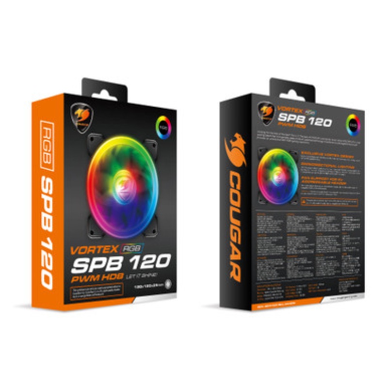 COUGAR FAN SPB RGB COOLING KIT | VORTEXSPBRGB