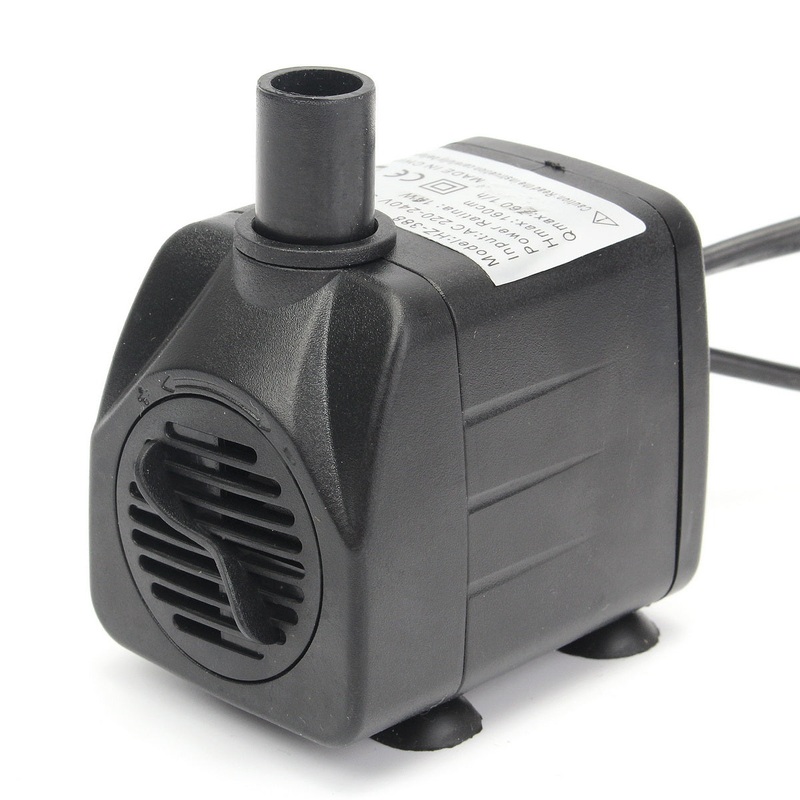10W 220V LED Light Submersible Water Pump Aquariums Fish Pond Fountain Sump Waterfall 600L/h