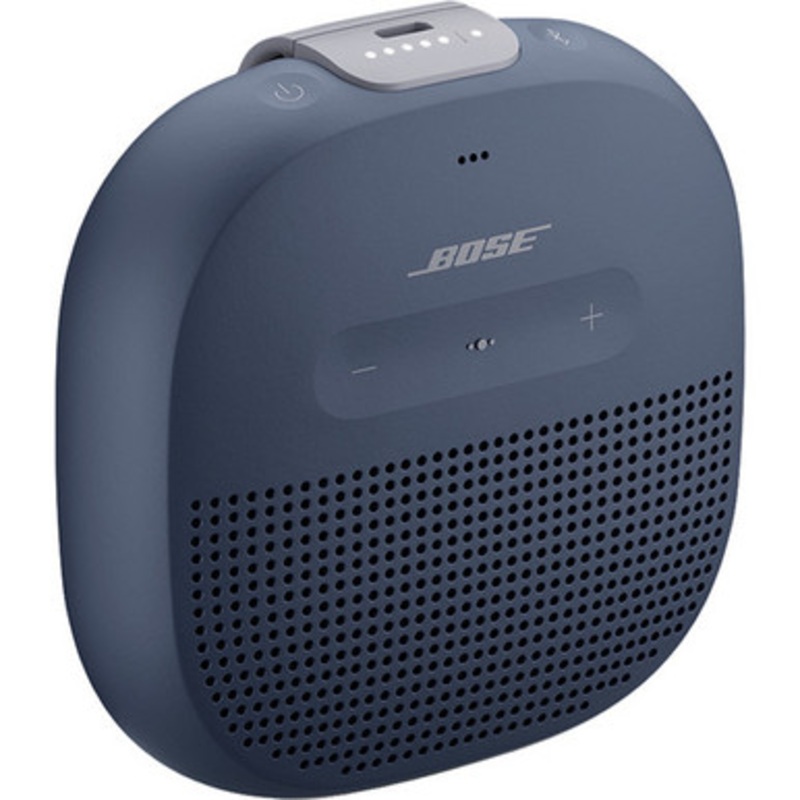 Bose SoundLink Micro Small Portable Bluetooth Speaker (Waterproof), Midnight Blue | 783342-0500