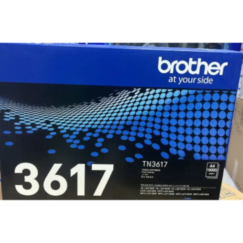 Brother TN-3617 High Capacity Toner Cartridge 18000 pages for HL-L5210 HL-L6210| TN-3617