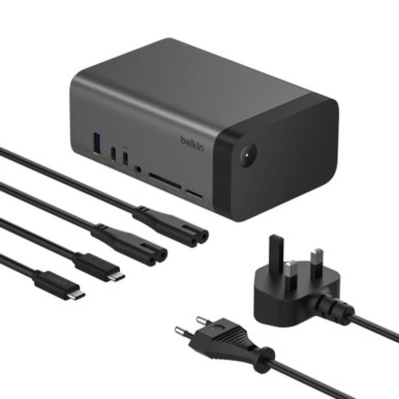 Belkin Connect USB-C 11-in-1 Pro GaN Dock 150W  Space Gray | INC020KQSGY