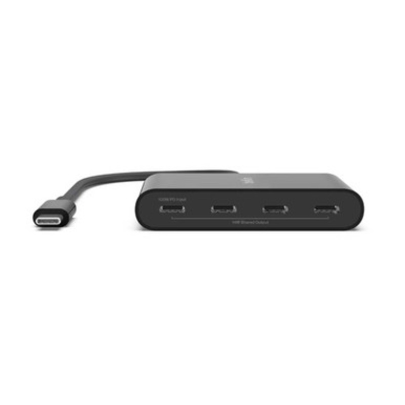 Belkin USB-C to 4-Port USB-C Hub  Black | AVC018BTBK