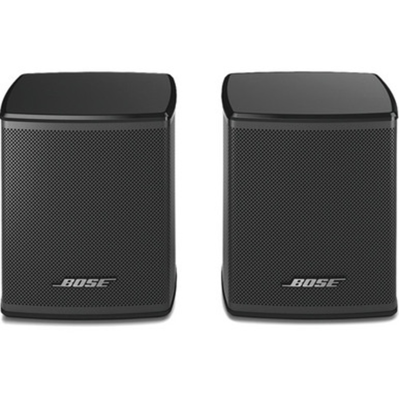 Bose – Surround Speakers 120-Watt Wireless Home Theater Speakers (Pair) – Black | 809281-1100