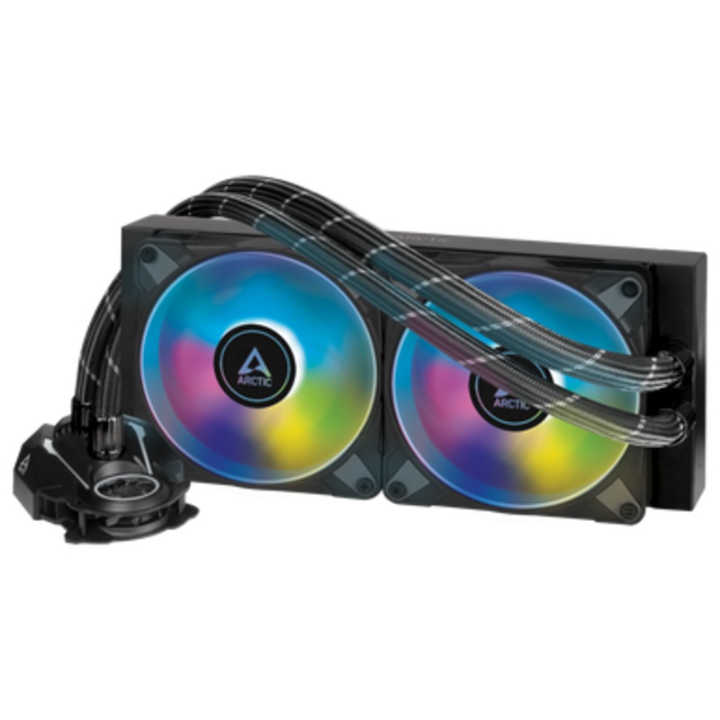 Arctic Liquid Freezer II 240 A-RGB – Multi-Compatible All-in-one CPU AIO Water Cooler with A-RGB, Compatible with Intel & AMD, CPU Liquid Cooler – Black| ACFRE00093A