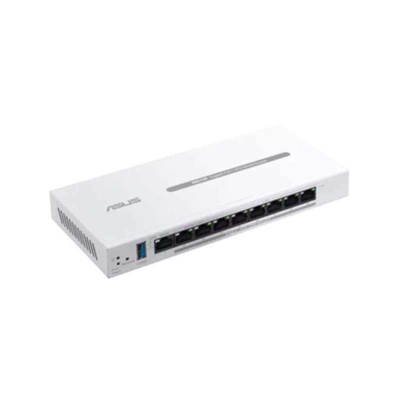 ASUS ExpertWifi 9-Port Gigabit PoE+ VPN Wired Router | 90IG08C0-MO3B00