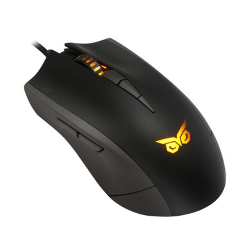 ASUS STRIX CLAW MOUSE – Right-handed ergonomic optical gaming mouse crafted for first-person shooting gamers | 90YH00C1-BAUA00