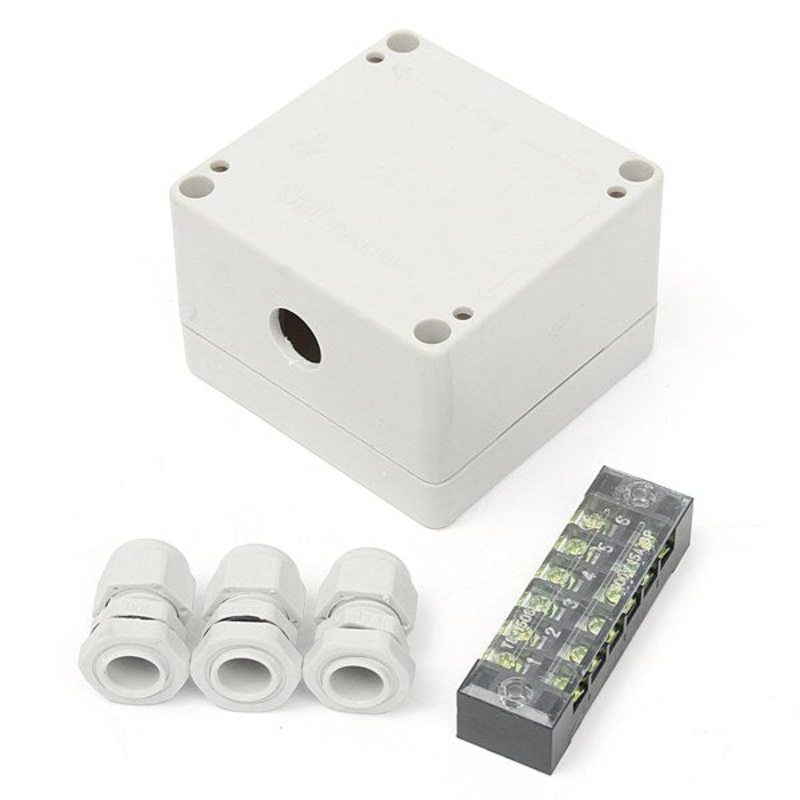 Waterproof Enclosure Electrical Junction Case PG9 Terminal Outdoor Cable Box