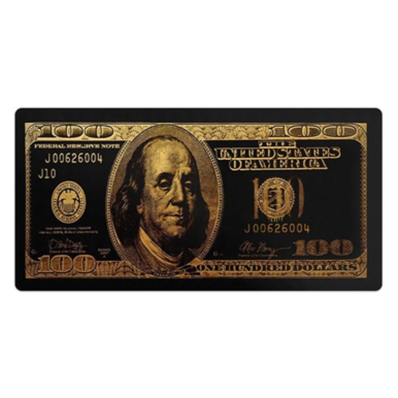 100 Dollar bill Mouse pad 31.5×15.7 inch