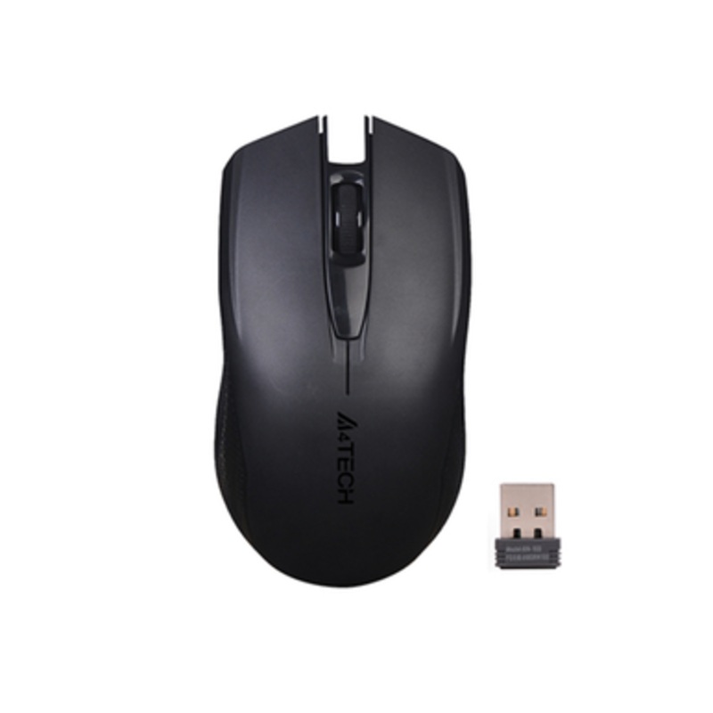A4Tech G3 V-Track Wireless Mouse – Black | G3-760N