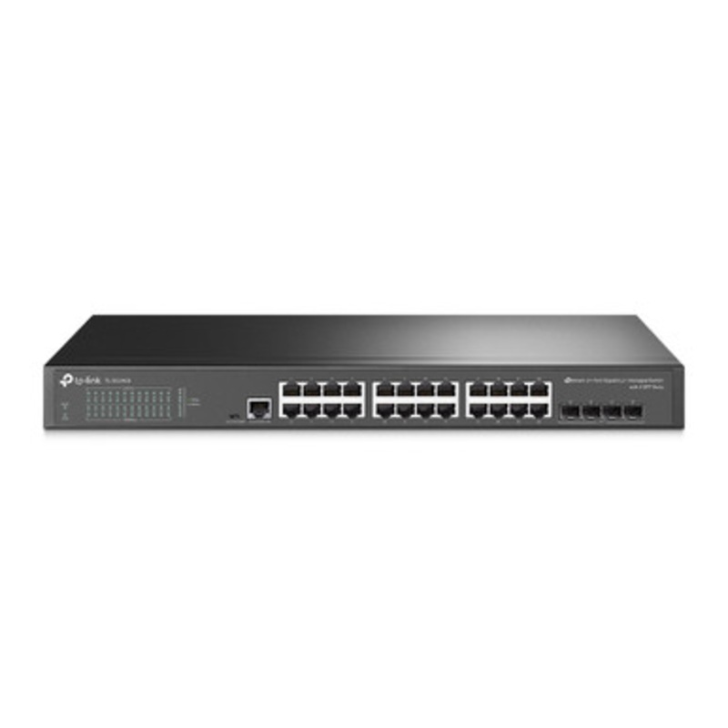 TP-Link JetStream 24-Port Gigabit L2+ Managed Switch with 4 SFP Slots | TL-SG3428
