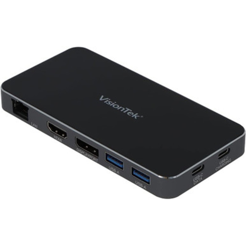 VisionTek VT400 Portable USB-C Docking Station with Power Passthrough | 78065586
