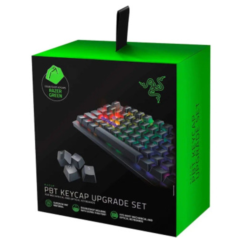 Razer Doubleshot PBT Keycap Upgrade Set for Mechanical & Optical Keyboards | RC21-01490400-R3M1