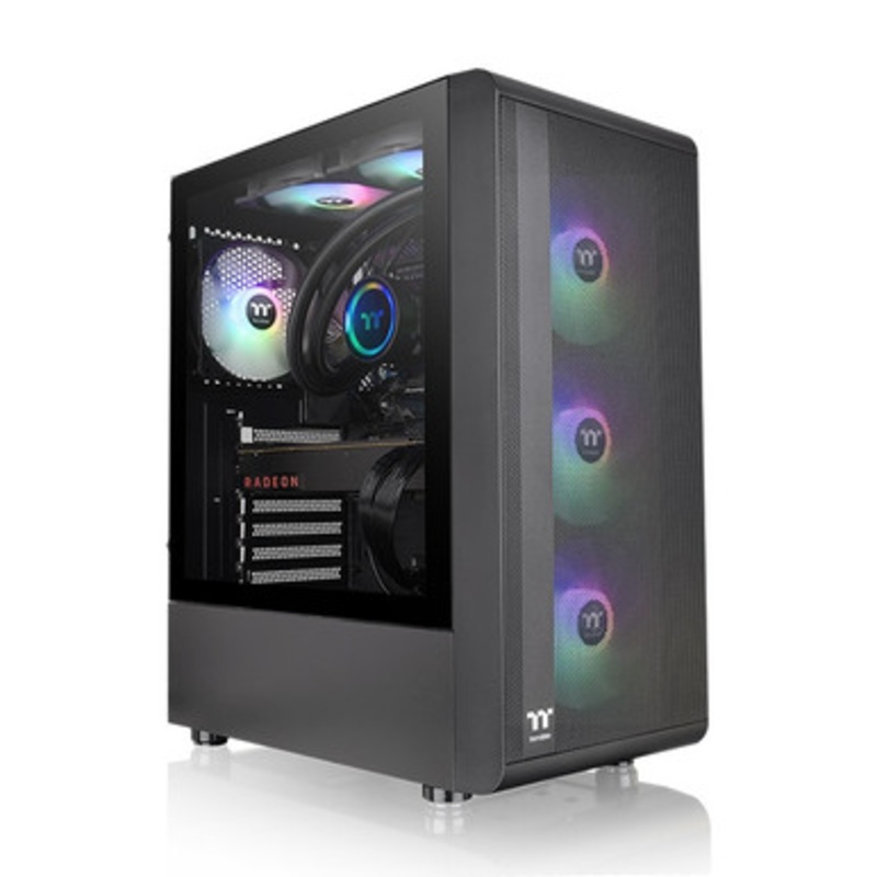 ThermalTake S200 TG ARGB Mid Tower Chassis | CA-1X2-00M1WN-00