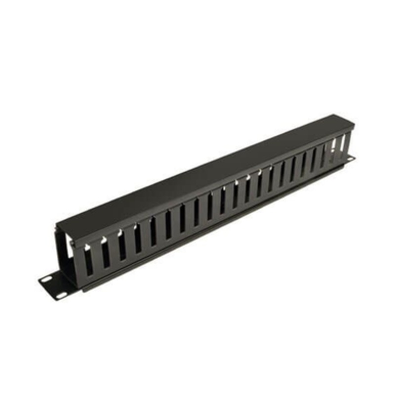 3M 1U Plastic Cable Management with Cover | XE-0053-1563-7