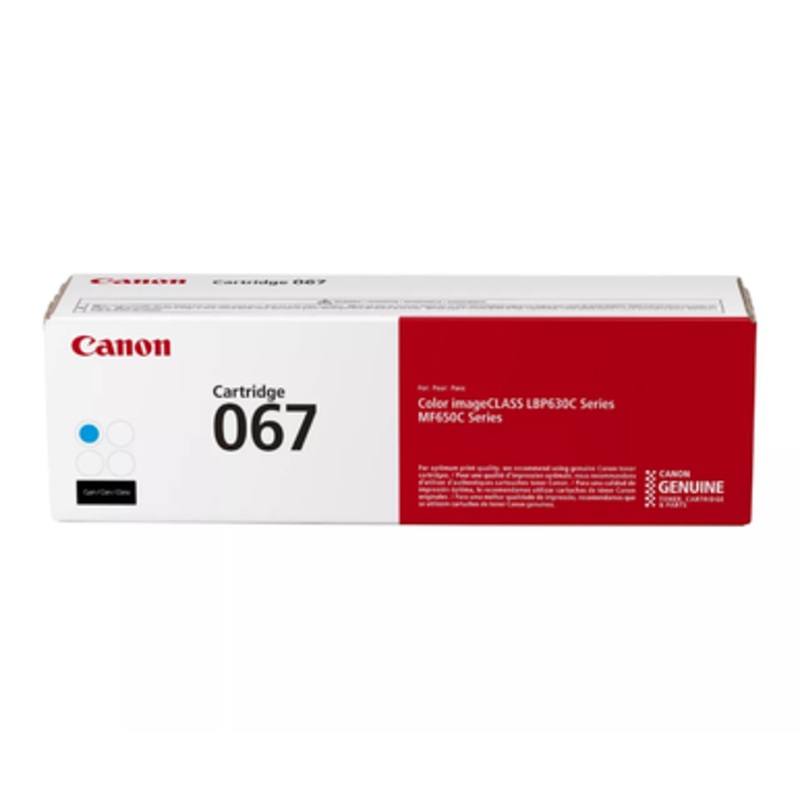 Canon 067 Original Toner Cartridge – Cyan | TN-067