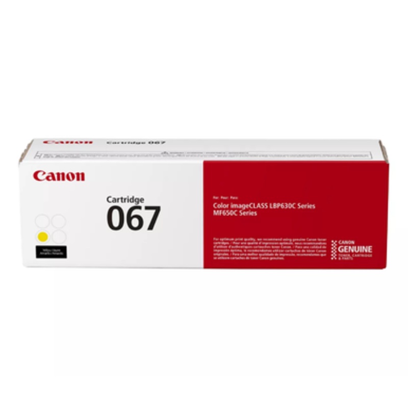 Canon 067 Original Toner Cartridge – Yellow | TN-067