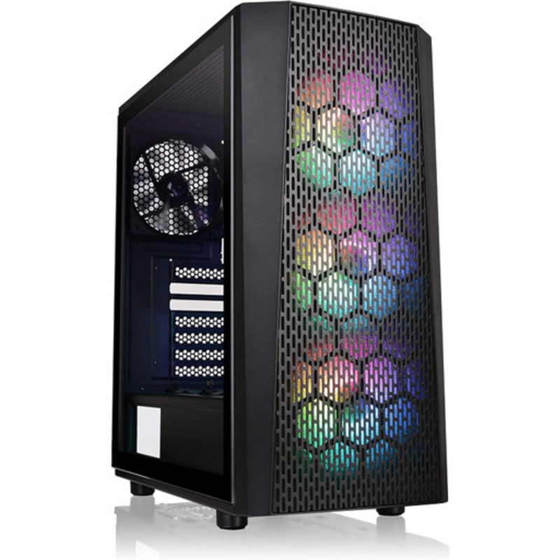 Thermaltake Versa J24 Tempered Glass ARGB Edition Mid-Tower Chassis | CA-1L7-00M1WN-03