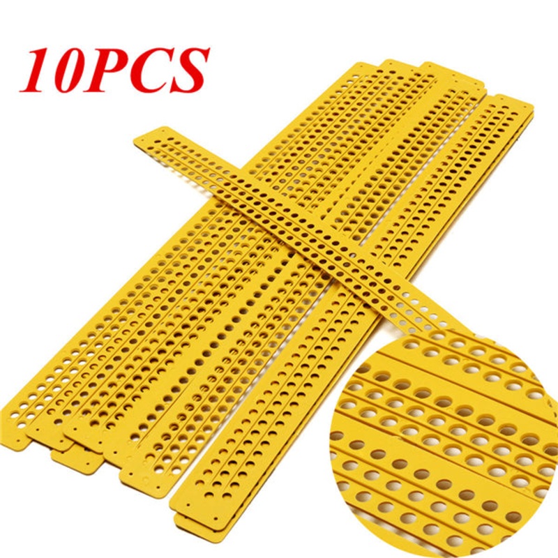 10Pcs 39.5cm Bee Hive Plastic Pollen Collector Traps Beekeeping Tool