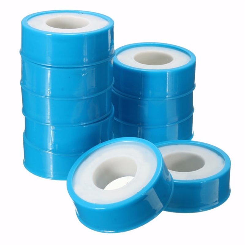 10pcs 0.1mm12mm12m Temperature Resistance PTFE Teflon Tape