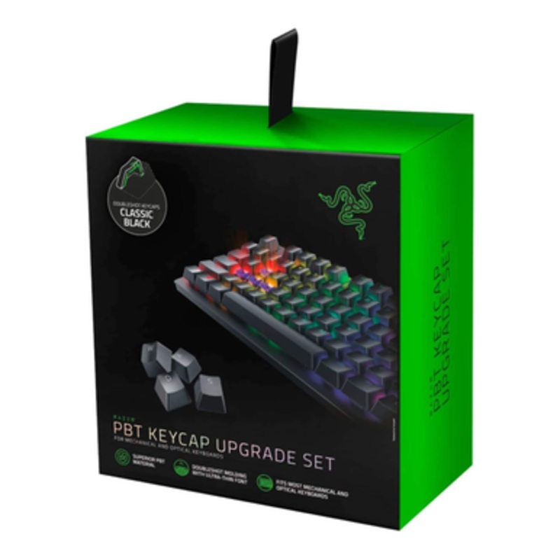Razer PBT Keycap Upgrade Set – Classic Black | RC21-01490100-R3M1
