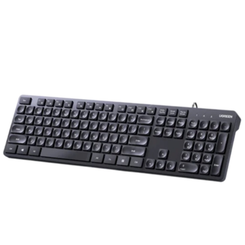 UGREEN USB Wired Keyboard, Black | 90875