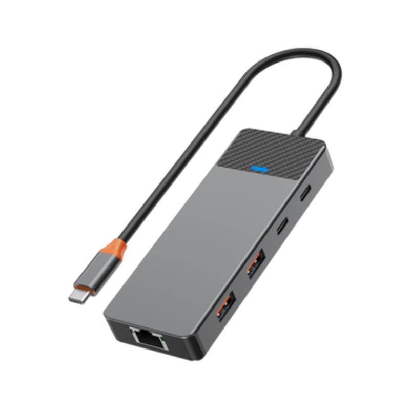 WIWU Linker 9-in-1 USB-C HUB – Grey | A923RPT