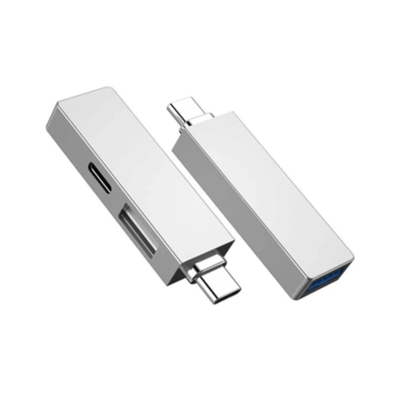 WIWU T02 Pro Type C Hub- Gray | T02 Pro