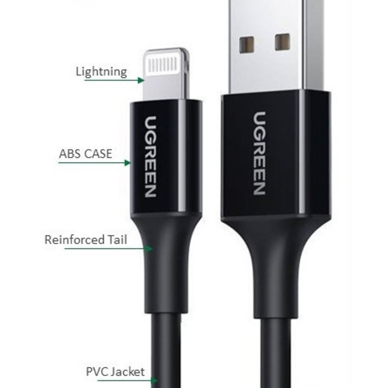 UGreen USB to Lightning Charging & Sync Cable | 80822