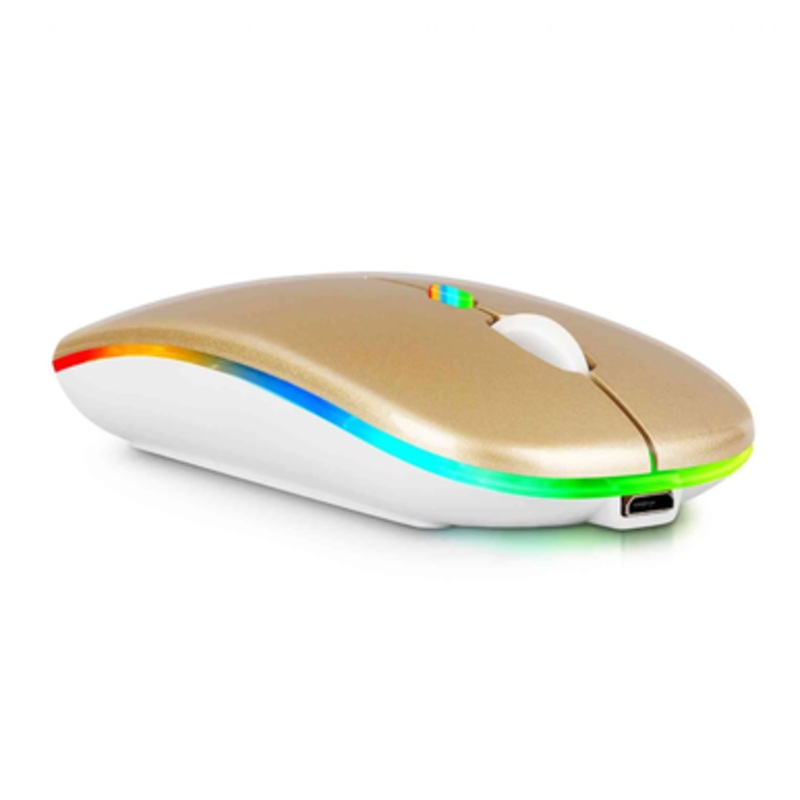 Wireless Rechargeable Mouse X1 – Gold