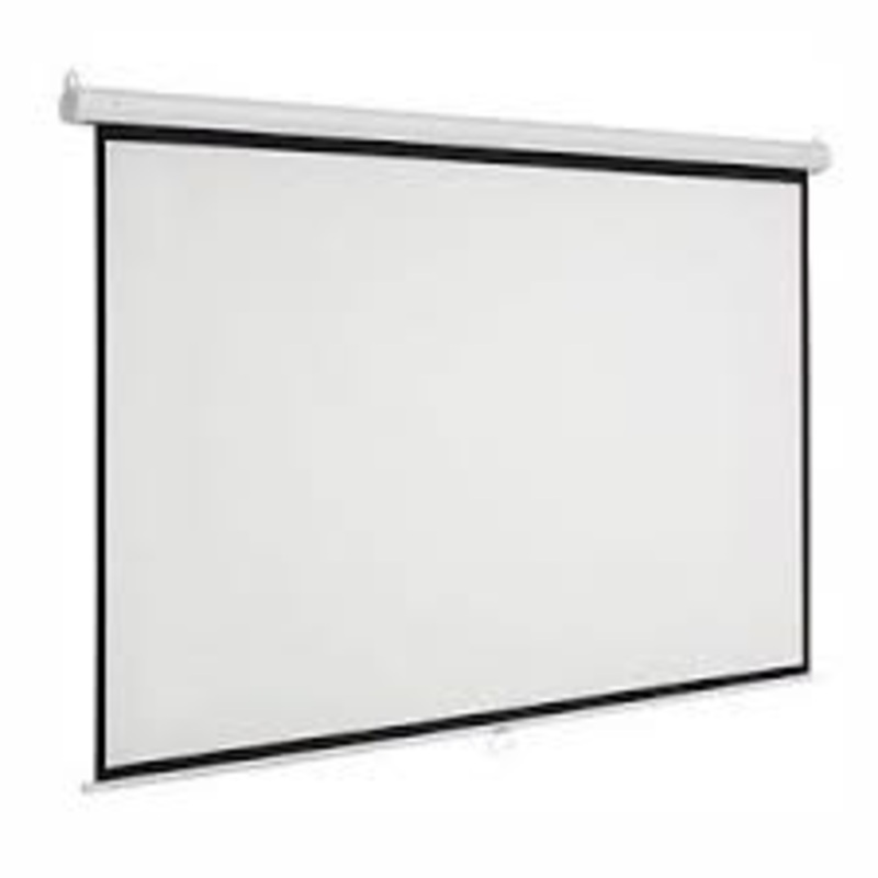 SkyPro Electric Projector Screen 210cm x 210cm With RF Remote Control | SP-ELC210