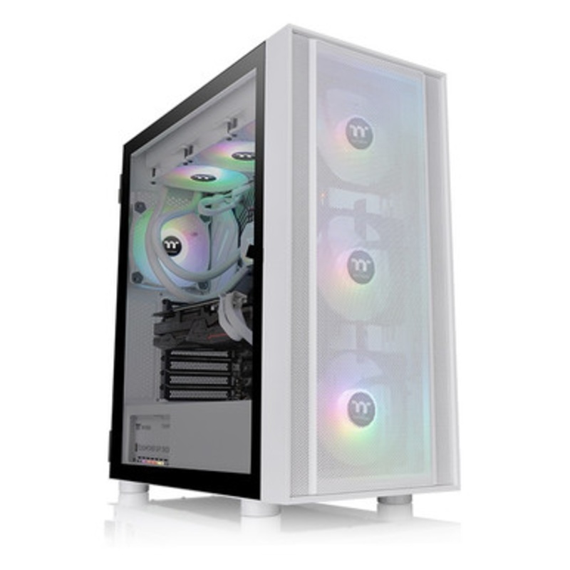 ThermalTake H570 TG ARGB Snow Mid Tower Chassis | CA-1T9-00M6WN-01
