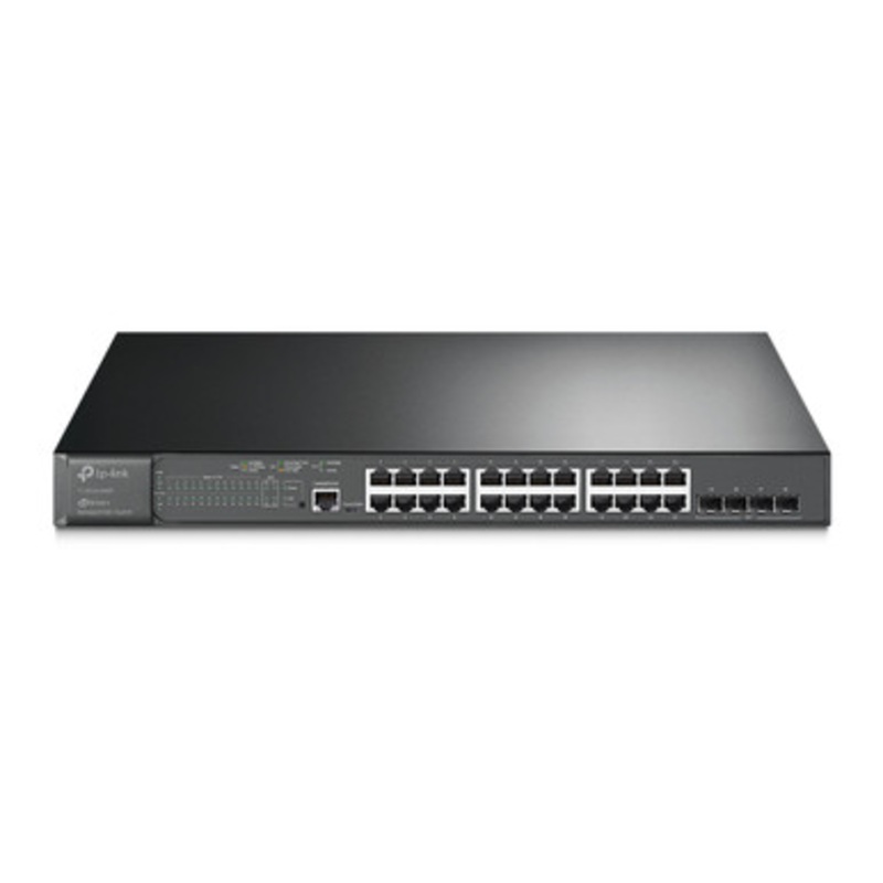 TP-Link JetStream 28-Port Gigabit L2+ Managed Switch with 24-Port PoE+ | TL-SG3428MP