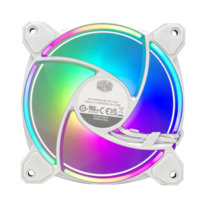 Cooler Master MasterFan MF120 Halo White Edition | MFL-B2DW-21NP2-R2
