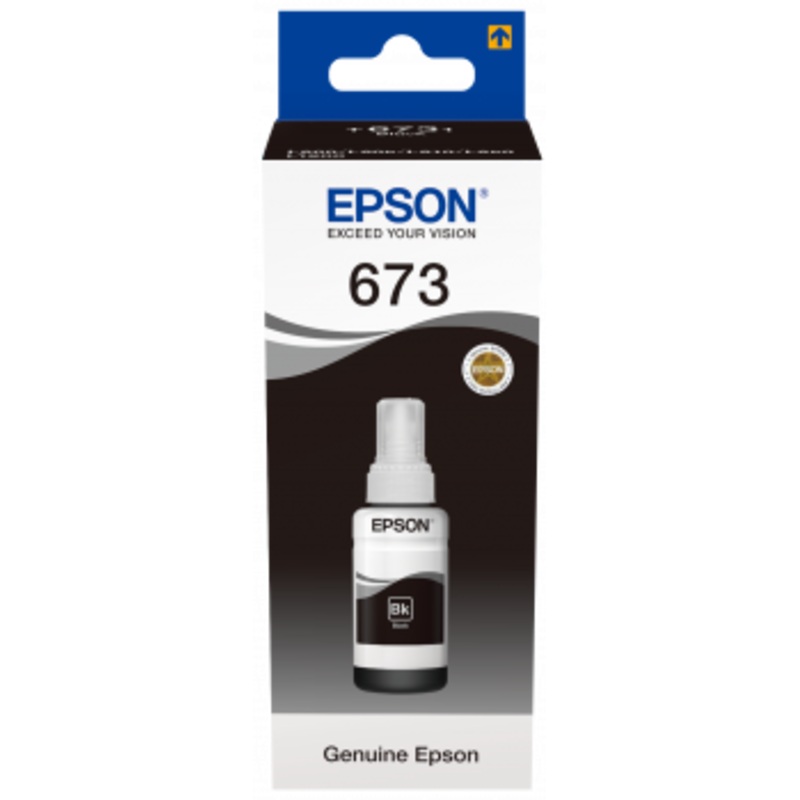 Epson Black ink bottle 70ml | C13T6731A10