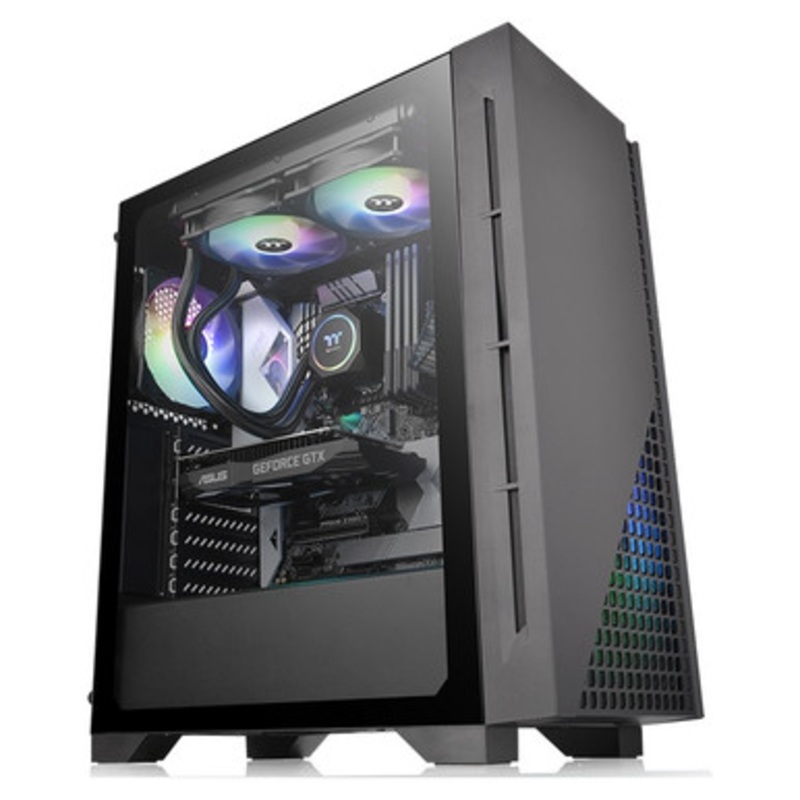 Thermaltake H330 Tempered Glass Mid-Tower Chassis | CA-1R8-00M1WN-00