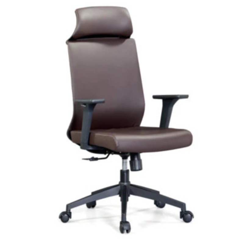 Valencia High Back Chair ,Brown PU |  DZY-WA620 (130)
