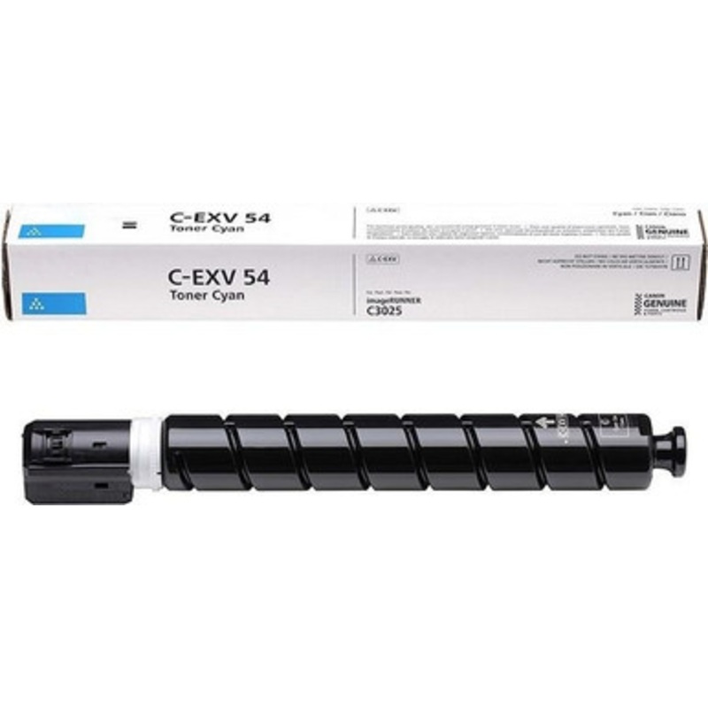 Compatible Toner Cyan Cartridge C-EXV 54 C for Canon printers