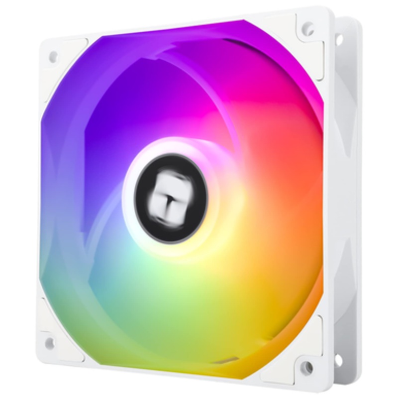Thermalright CPU Fan 120mm White ARGB Case Cooler Fan, White | TL-C12CW-S