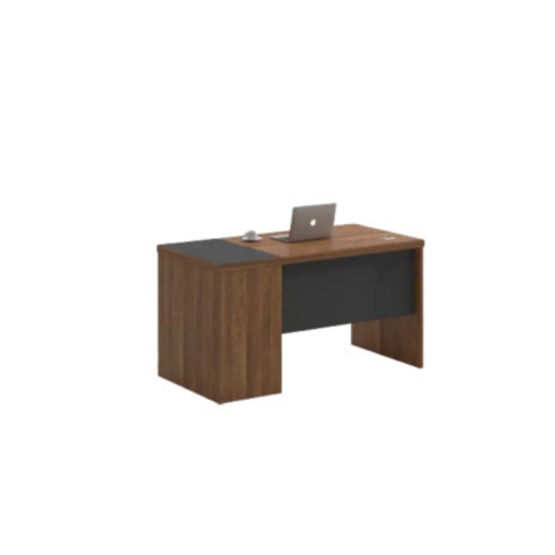 Valencia Office Table, Brown + Dark Grey – 1600*800*760mm | M217-1A-L (1600)