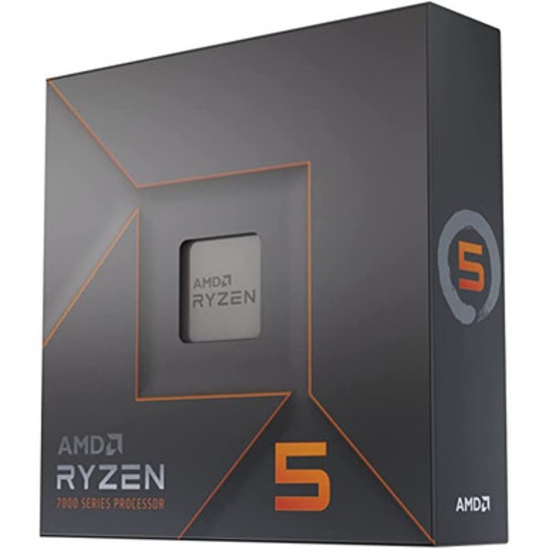 AMD Ryzen 5 7600X Processor – Raphael AM5 4.7GHz 6 Core Boxed CPU – Heatsink Not Included | 7600X