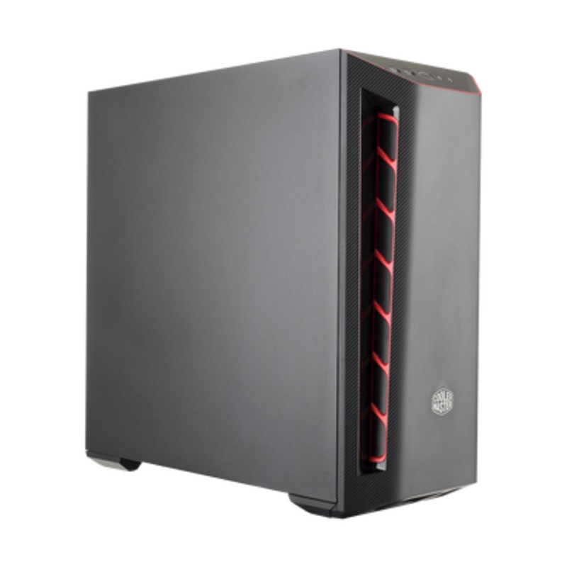 Cooler Master MasterBox MB501L Red LED Case – Black | MCB-B501L-KNNN-S00
