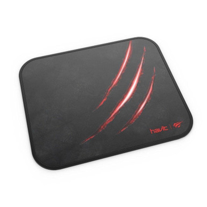 Havit Square Gaming Mouse Pad  Black/Red | HV-MP838