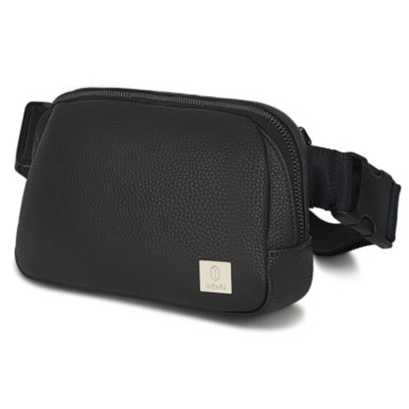 WIWU LULU Crossbody Bag PU Leather- Black | LULUBLK