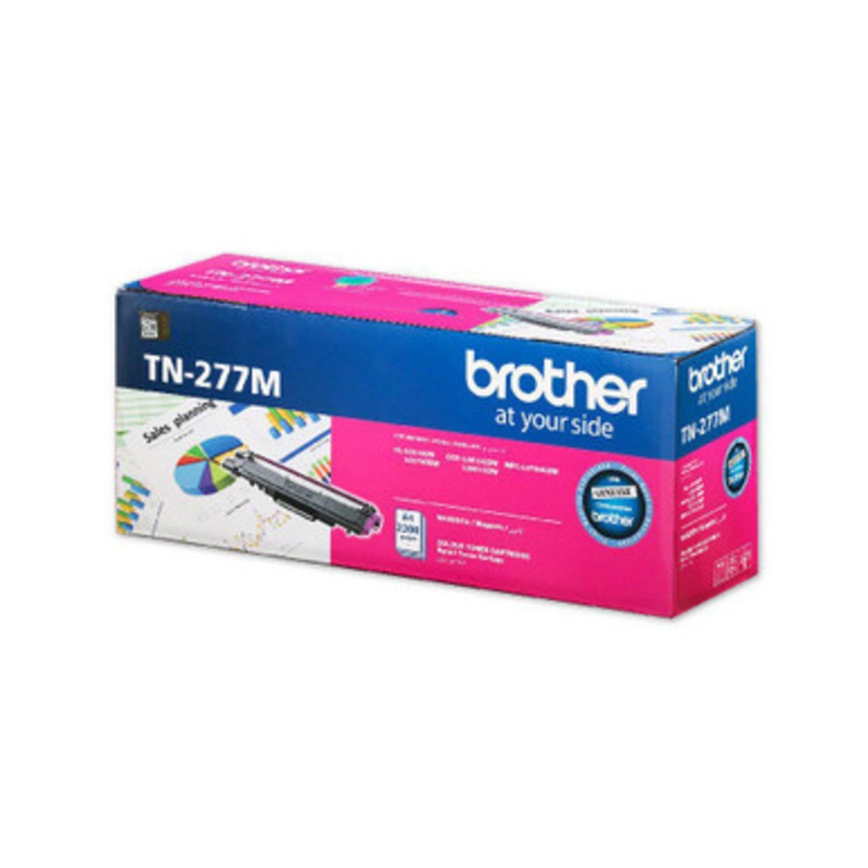 Brother 2,300 pages Magenta toner (DCP-L3510DW,DCP-L3551DW, MFC-L3750CDW) | TN-277M