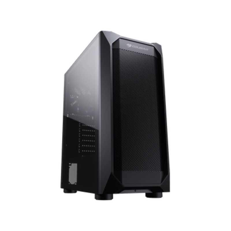 COUGAR MX410 Mesh-G Powerful and Compact Mid-Tower Case with Mesh Front Panel and Tempered Glass | MX410MESHG