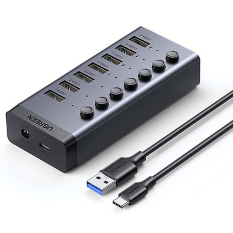 UGREEN USB 3.0 Hub 7 Ports (Charging & Data Transfer) | CM481