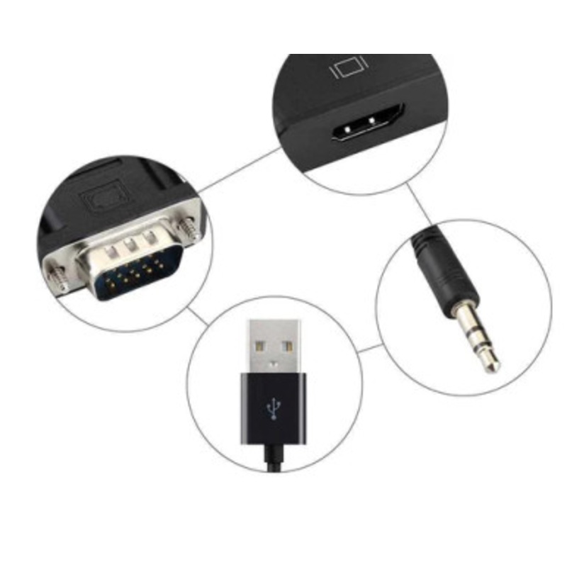 VGA to HDMI Convertor | VH-5138